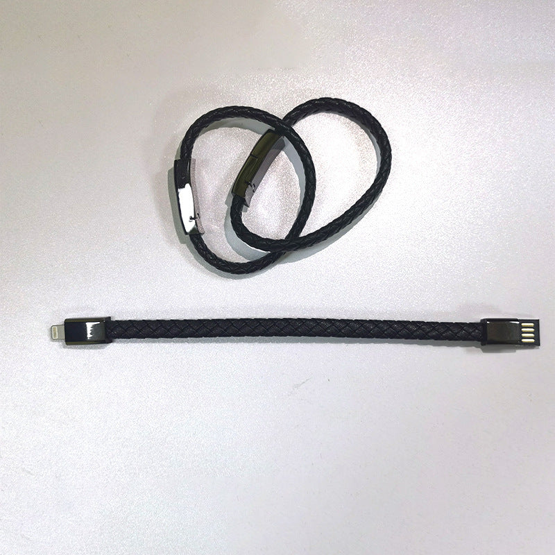 Bracelet Charger USB Charging Cable Data Charging Cord For Any Smartphone - USB-C , MICRO USB , LIGHTNING CABLE